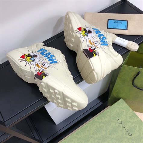 Gucci disney Donald Duck shoes